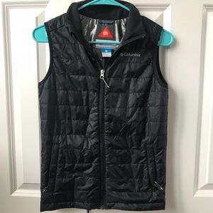 Girls Columbia black vest